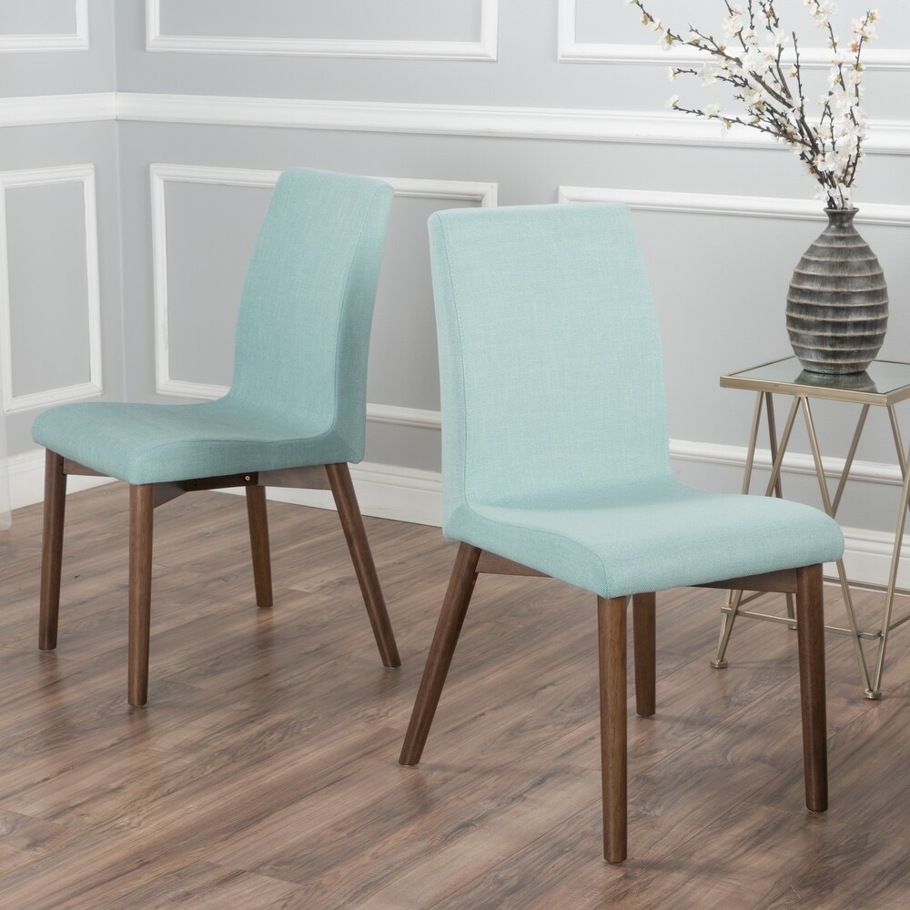 Orrin Mid Century Fabric Dining Chair (Set of 2) by Christopher Knight Home