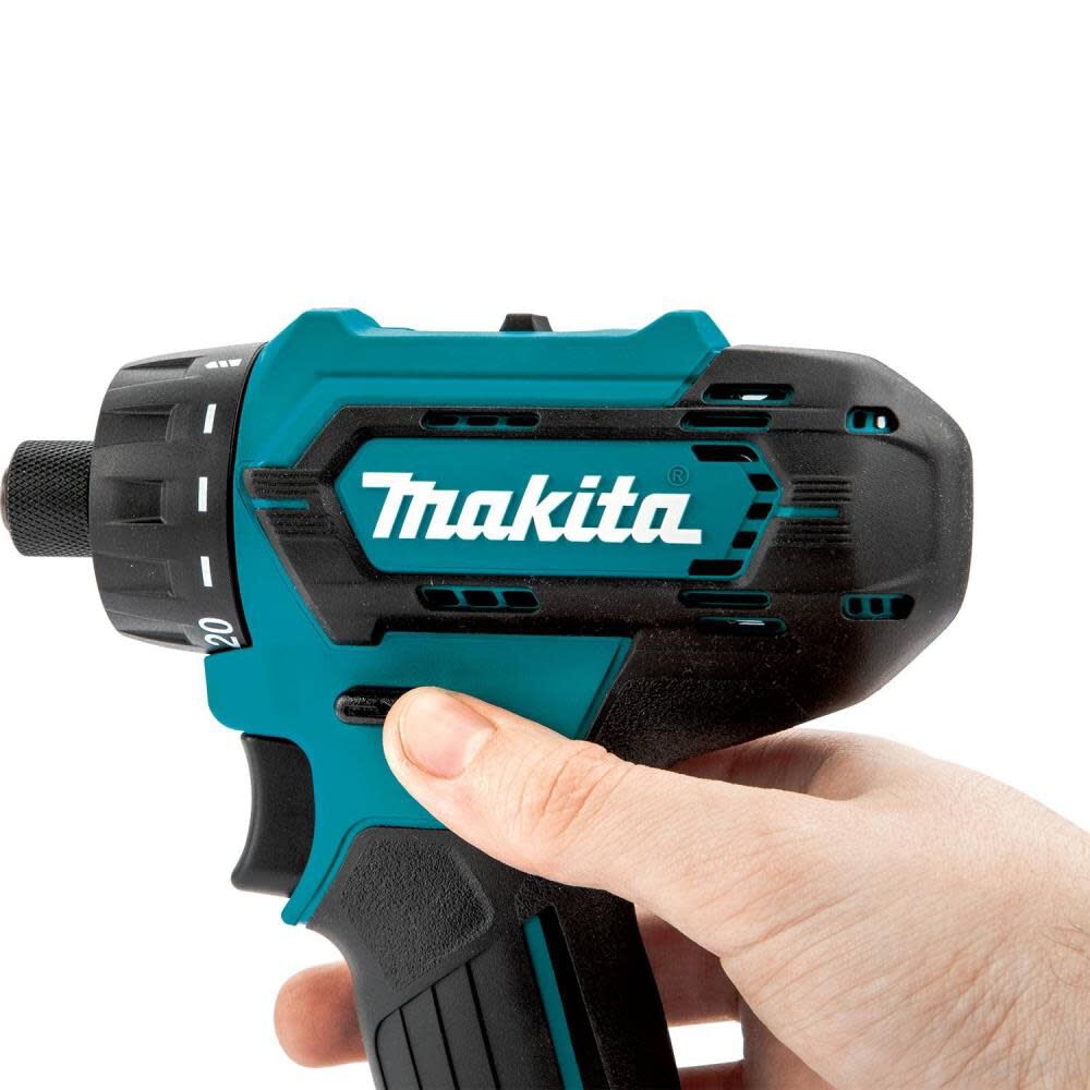 Makita 12V Max CXT Lithium-Ion Cordless 1/4 In. Hex Driver-Drill Tool Only FD10Z from Makita