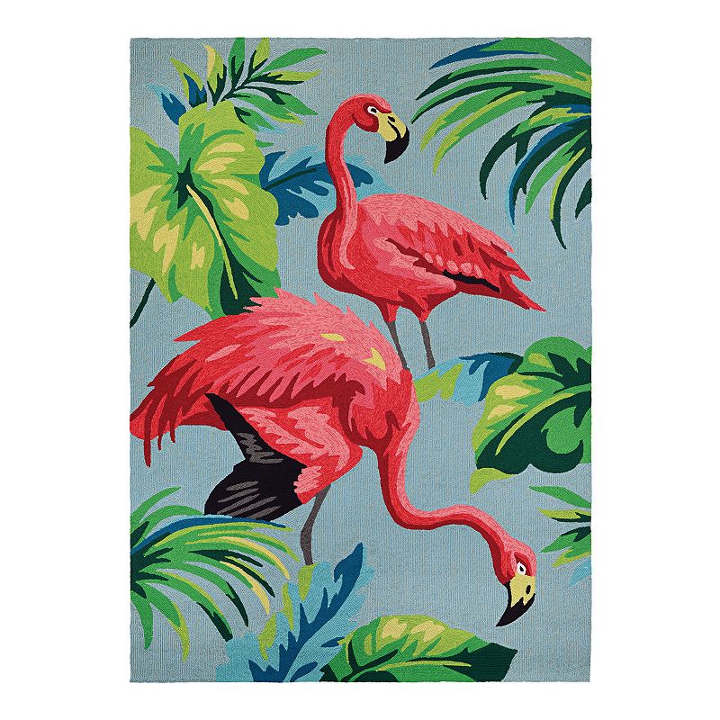 Couristan Covington Flamingos Indoor Outdoor Area Rug