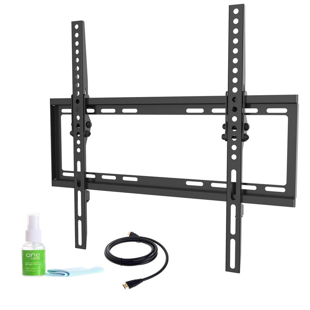 ProMounts Tilt TV Wall Mount Kit for 32-60 in. up to 165 lbs. TouchTilt Technology Includes HDMI Cable Screen Cleaner and Cloth MTMK