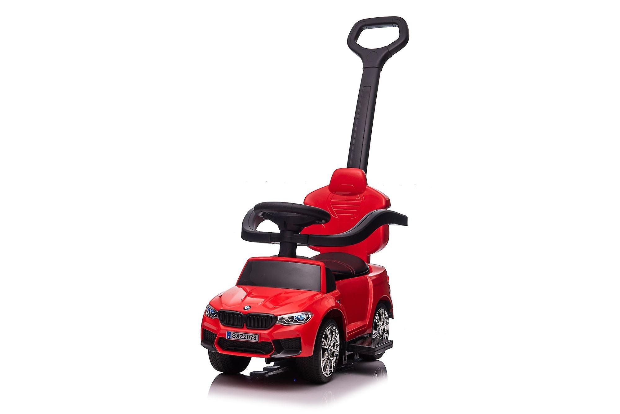 Bmw m5 4-in-1 push pedal ride on car baby walker