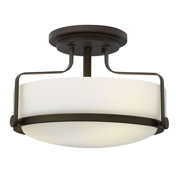 Hinkley Lighting Harper 3 Light 15 Wide Semi-Flush Bowl Ceiling