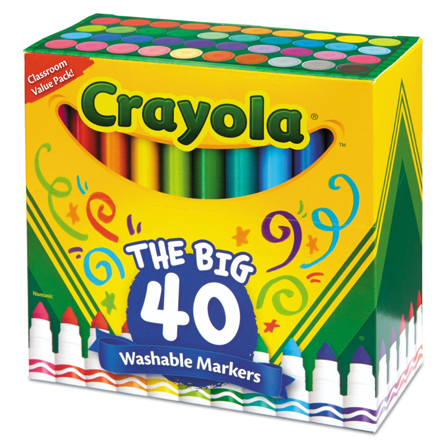 Ultra-Clean Washable Markers by Crayolaandreg; CYO587858