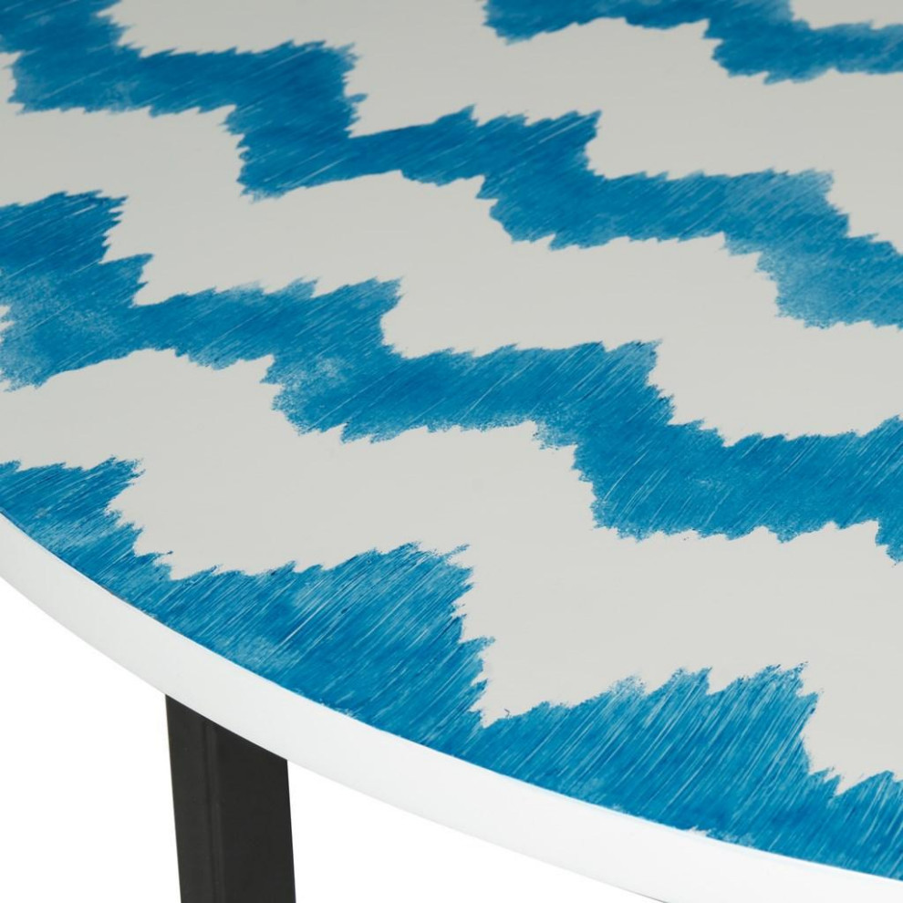 Polli Coffee Table  Blue/White   Contemporary   Coffee Tables   by Rustic Home Furniture Deco  Houzz