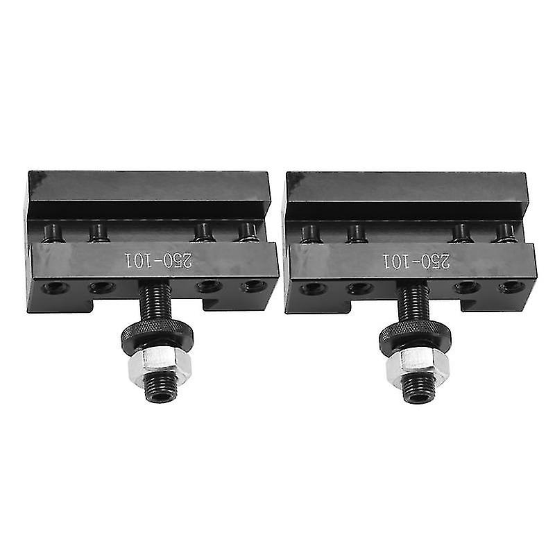 2pcs Quick Change Turning And Facing Holder 250-101 For Lathe Tool Post Holder