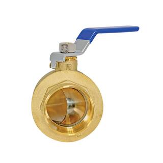 EASTMAN 2 in. x 2 in. Brass Sweat C x C Full Port Ball Valve 20071LF