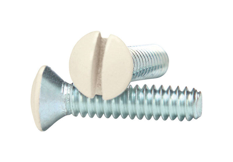 WLPLT SCREWS#6 IVORY10PK