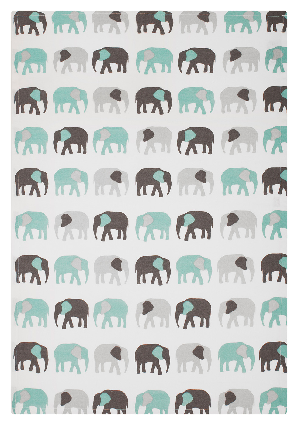 MU Kitchen Designer Print Kitchen Towel， Elephants