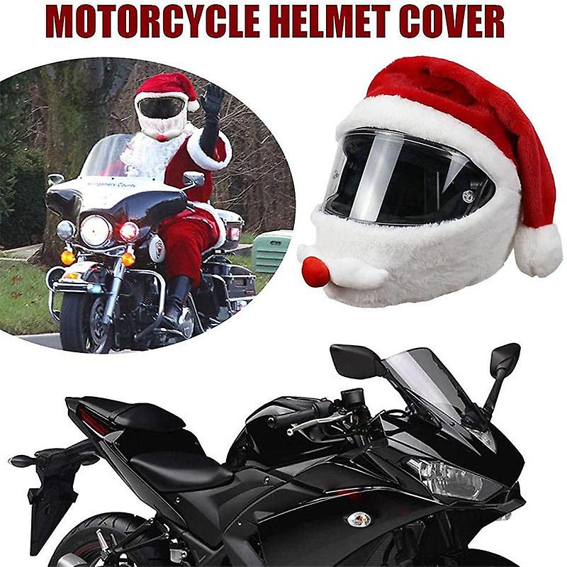 Miman Motorcycle Helmet Cover Hat Christmas Cap For Motorcycle Helmet