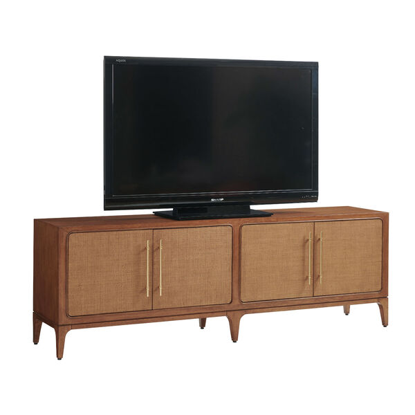 Palm Desert Tan Sierra Madre Media Console