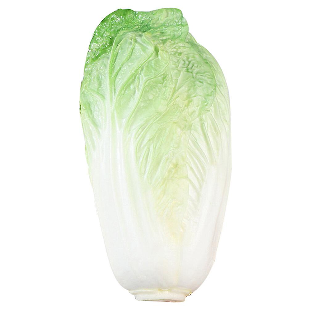 Fake Vegetable Artificial Vegetable Lifelike Chinese Cabbage Model Restaurant Display Prop