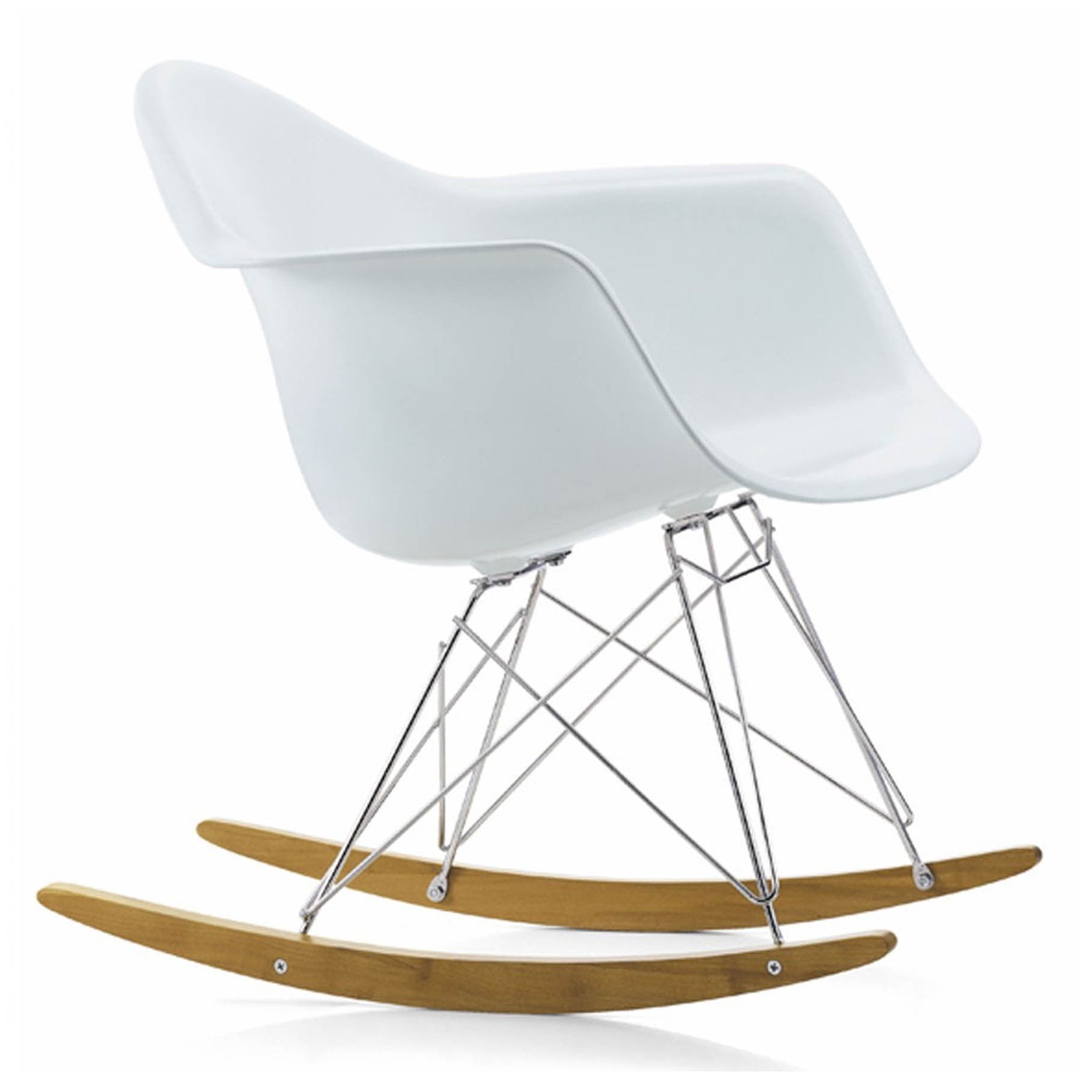 Rocking Chair-White Plastic- Msr0150P