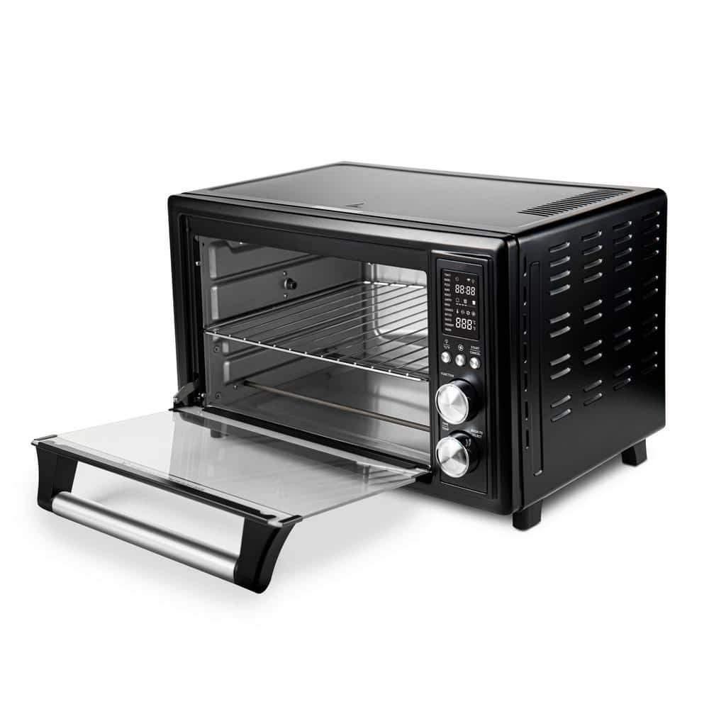 Cosori Smart Air Fryer Toaster Oven 30 L Black with Extra Wire Rack KAAPAOCSSUS0008