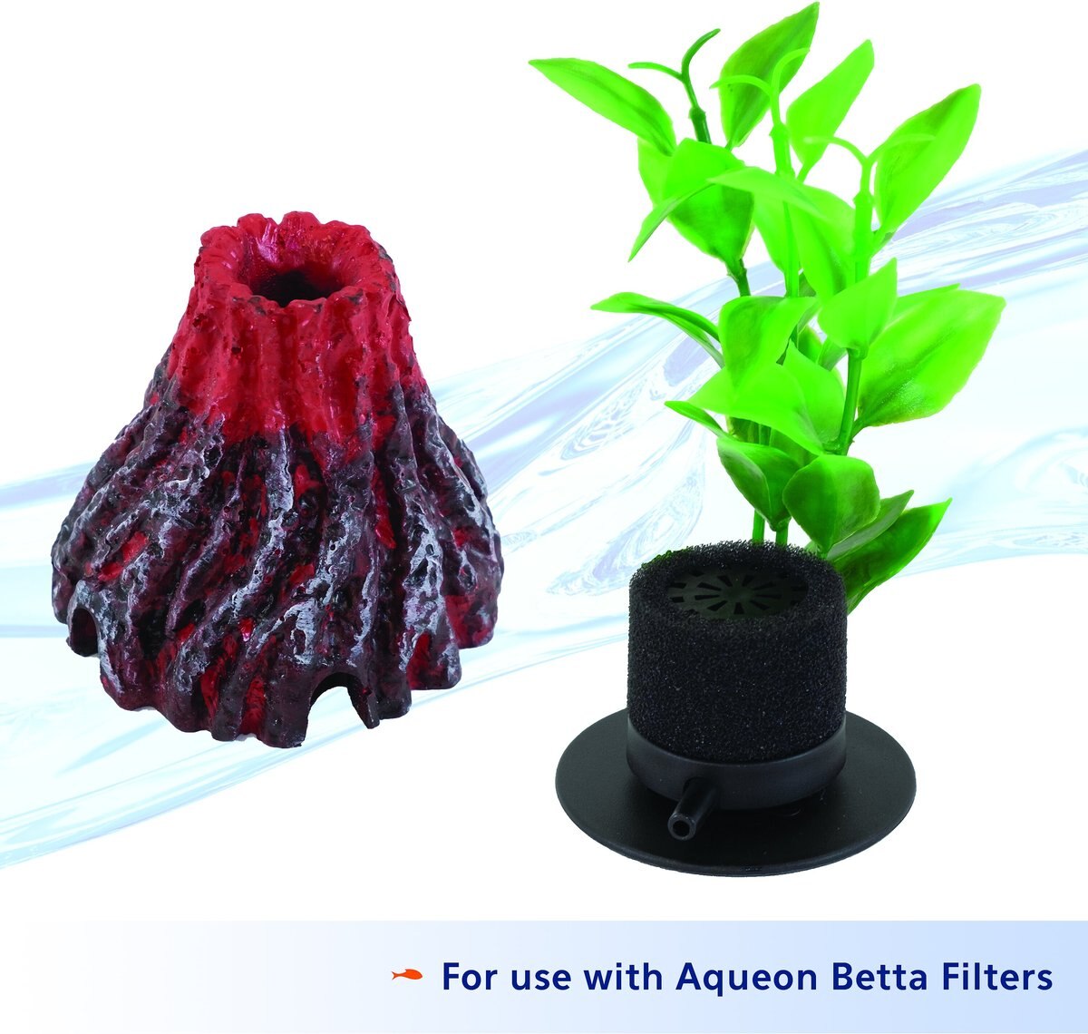 Aqueon Replacement Betta Filter Cartridge， 2 count