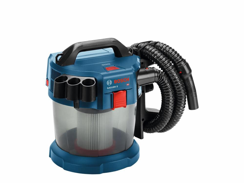 Bosch 18 V 2.6-Gallon Wet/Dry Vacuum Cleaner with HEPA Filter (Bare Tool) GAS18V-3N from Bosch