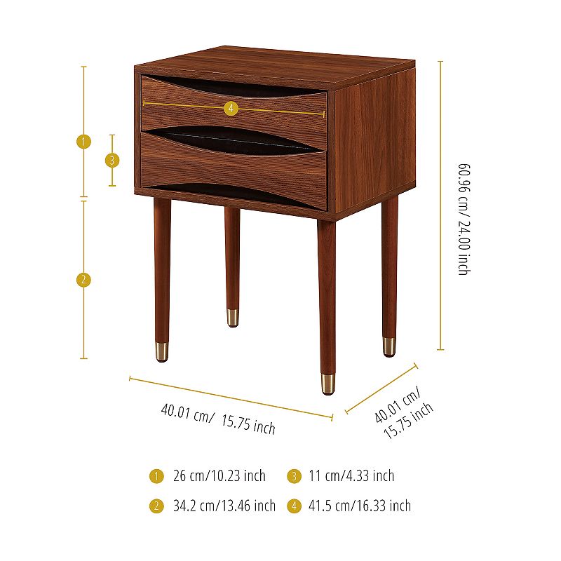 Teamson Home Dawson End Table