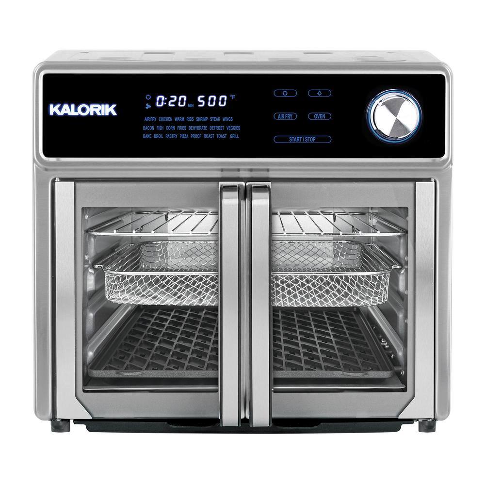 KALORIK MAXX 26 Qt. Stainless Steel Digital Air Fryer Oven Grill AFO 47631 SS2