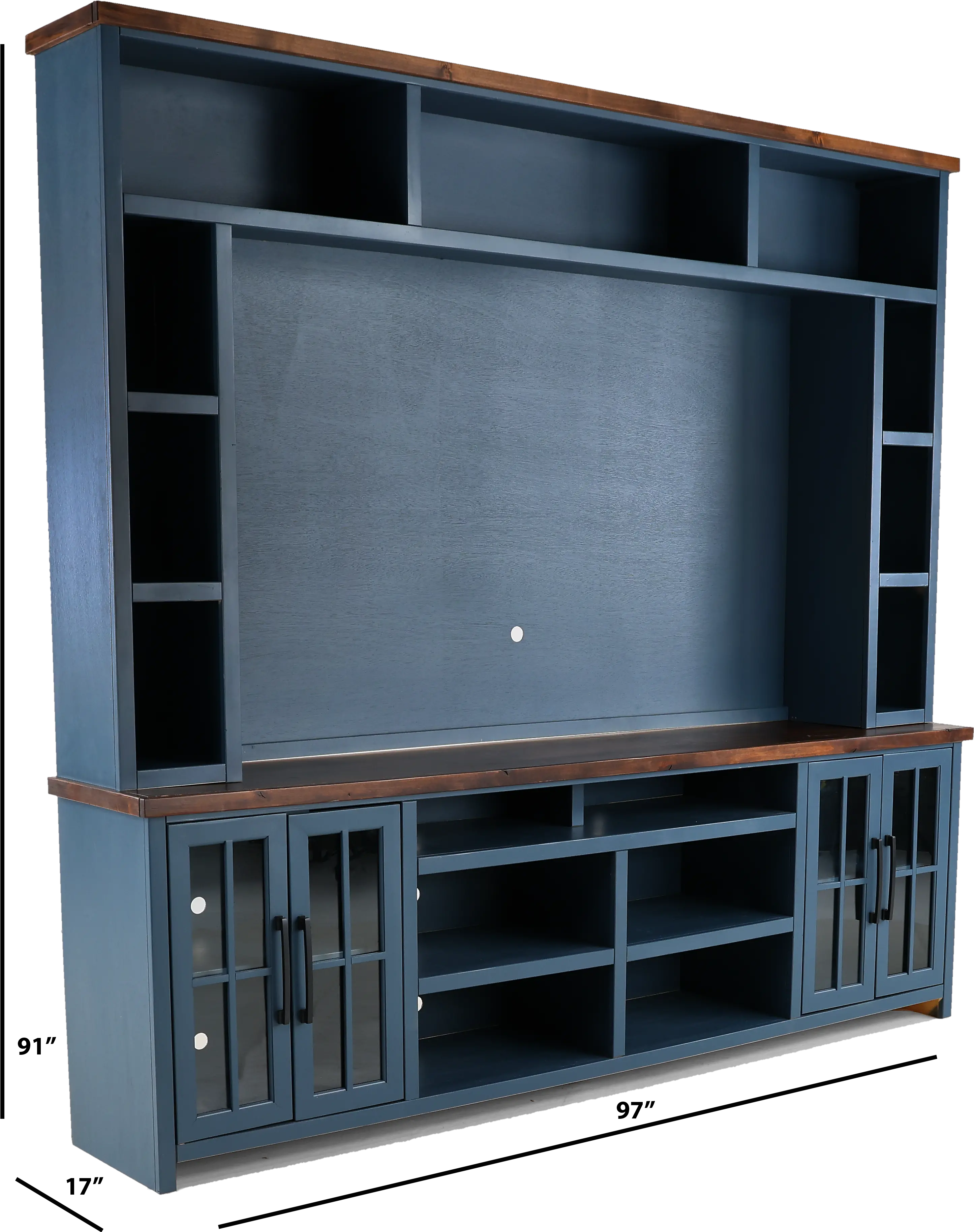 Nantucket Blue Entertainment Center