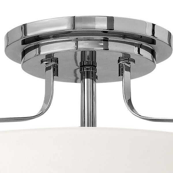 Hinkley Lighting Harper 15 Wide LED Semi-Flush Bowl Ceiling Fixture