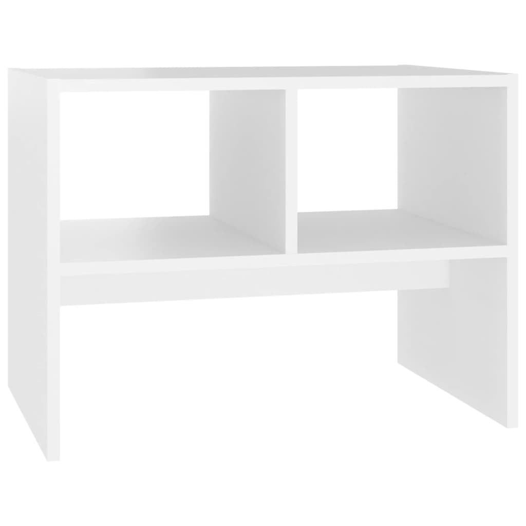 vidaXL Side Table White 24