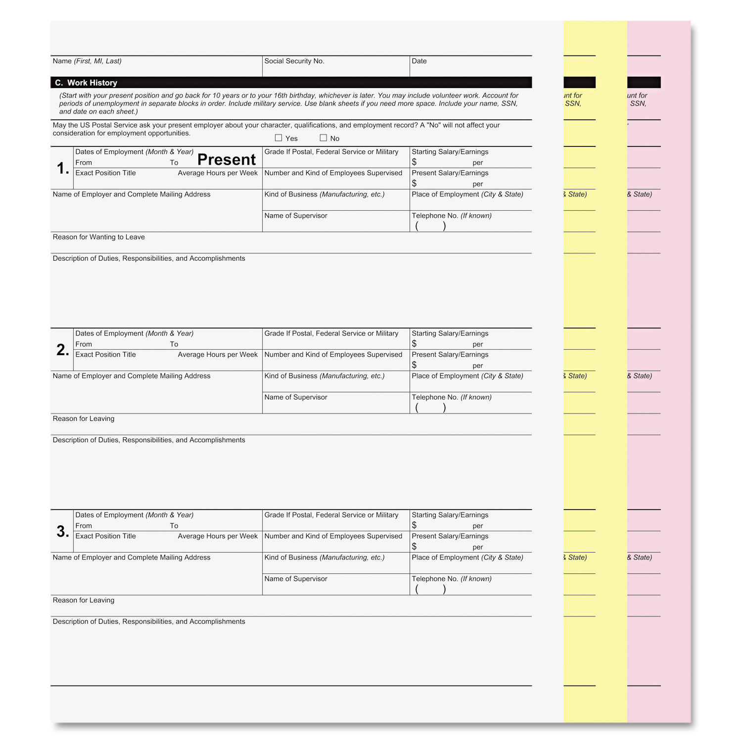 Digital Carbonless Paper by Iconexandtrade; ICX90771004