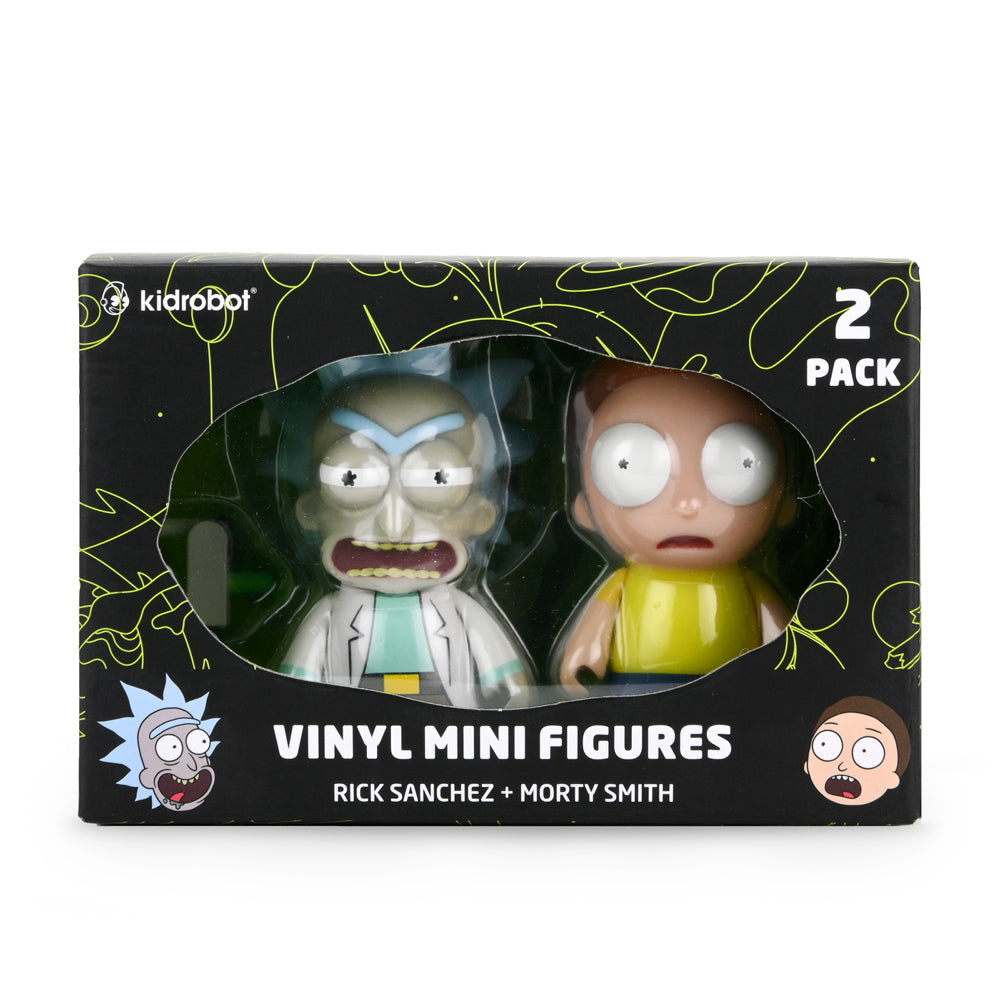 [adult swim] Raygun Rick & Morty Vinyl Mini Figure 2-Pack