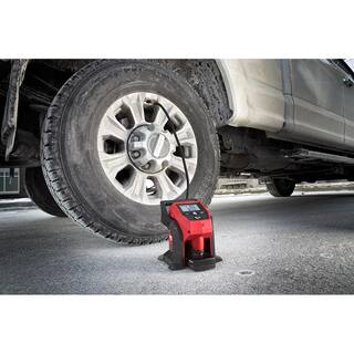 MW M12 12-Volt Lithium-Ion Cordless Electric Portable Inflator Kit with 4.0 Ah Battery and Charger 2475-21XC