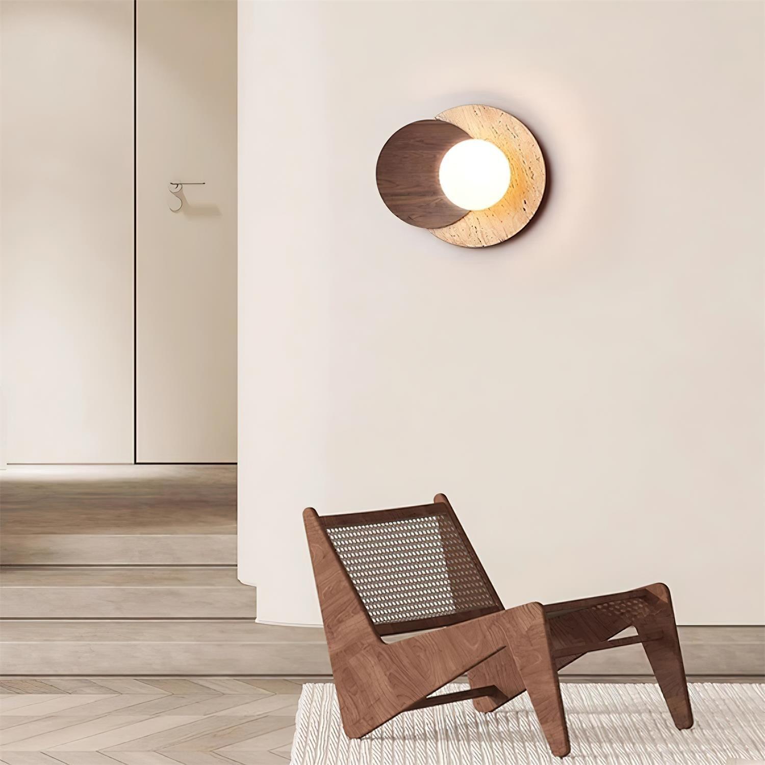 Lunar Eclipse Plug-in Wall Lamp