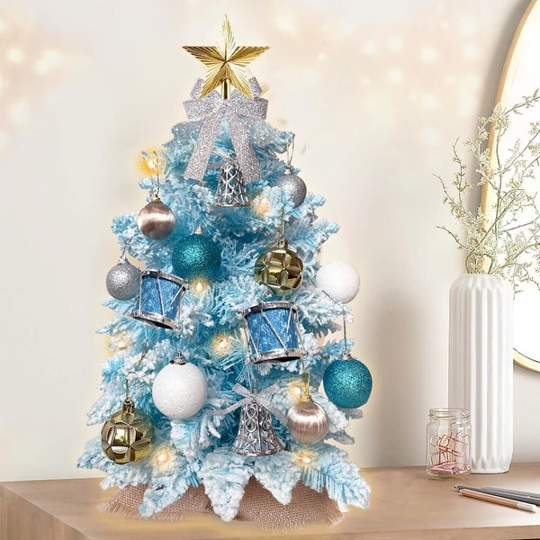 2ft Tabletop Christmas Tree with Artificial Mini Christmas Decoration