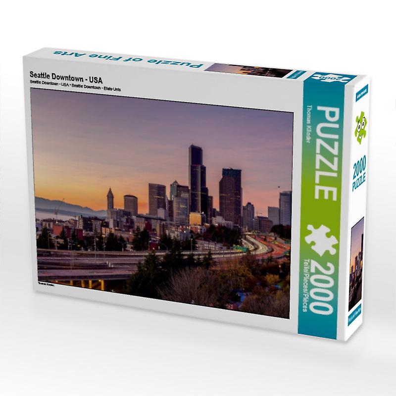 Seattle downtown - usa - calvendo foto-puzzle