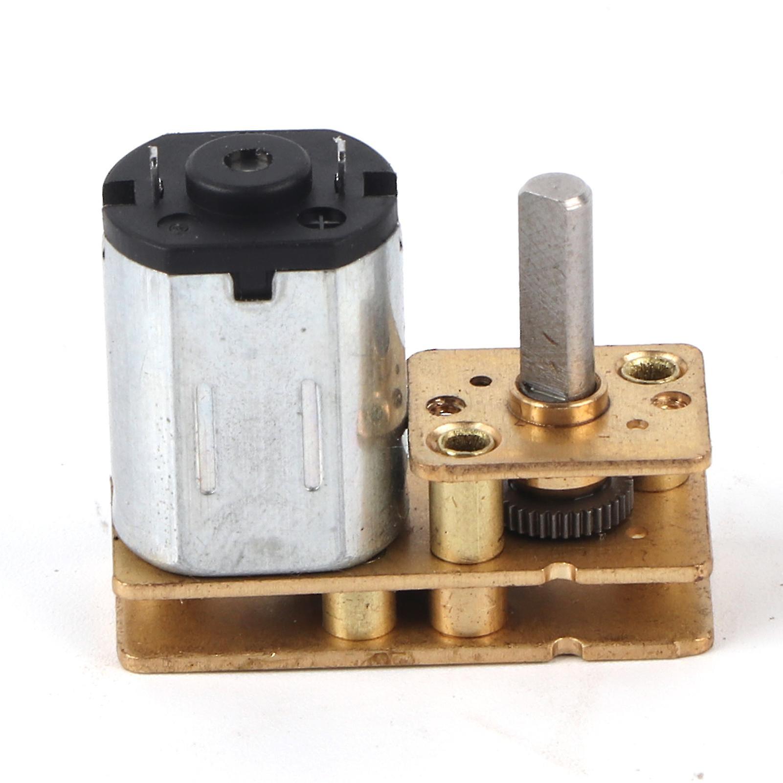 1024‑N20 DC Motor Durable DC 6V 400RPM Gear Reducer Motor for Smart Car Transmission Healthcare