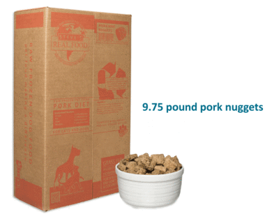 Steve Real Food Pork Frozen Raw Nuggets For Dog and Cat