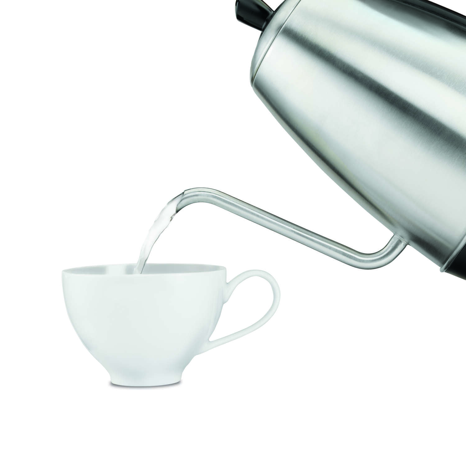 Hamilton Beach Silver Stainless Steel/Plastic 1.2 L Electric Tea Kettle