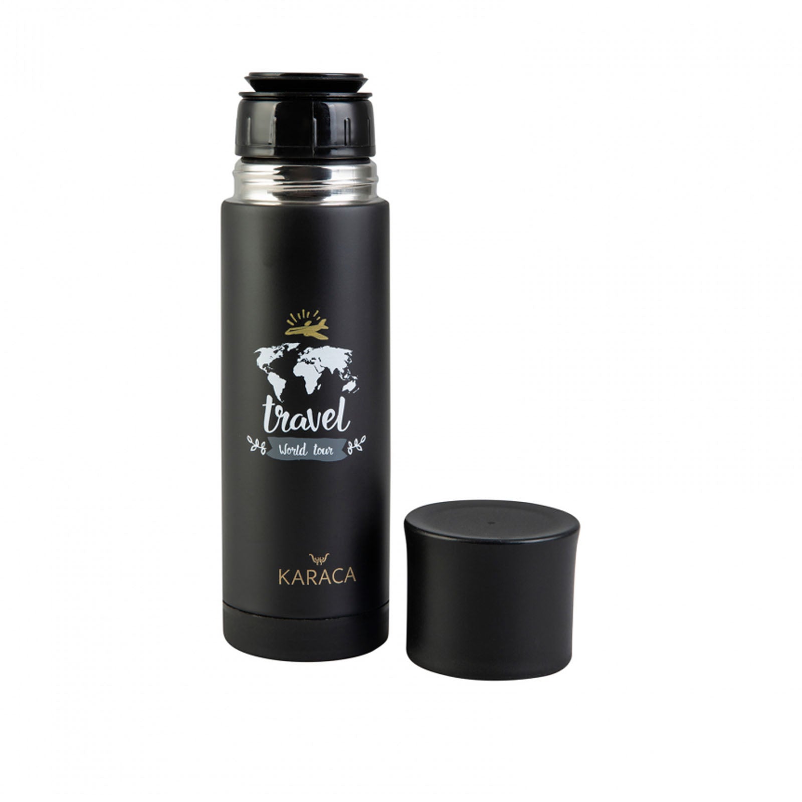 Karaca Travel Black 400 Ml Thermos 153.03.07.9667