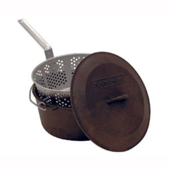 Camp Chef Seasoned Cast Iron Pot (Set)