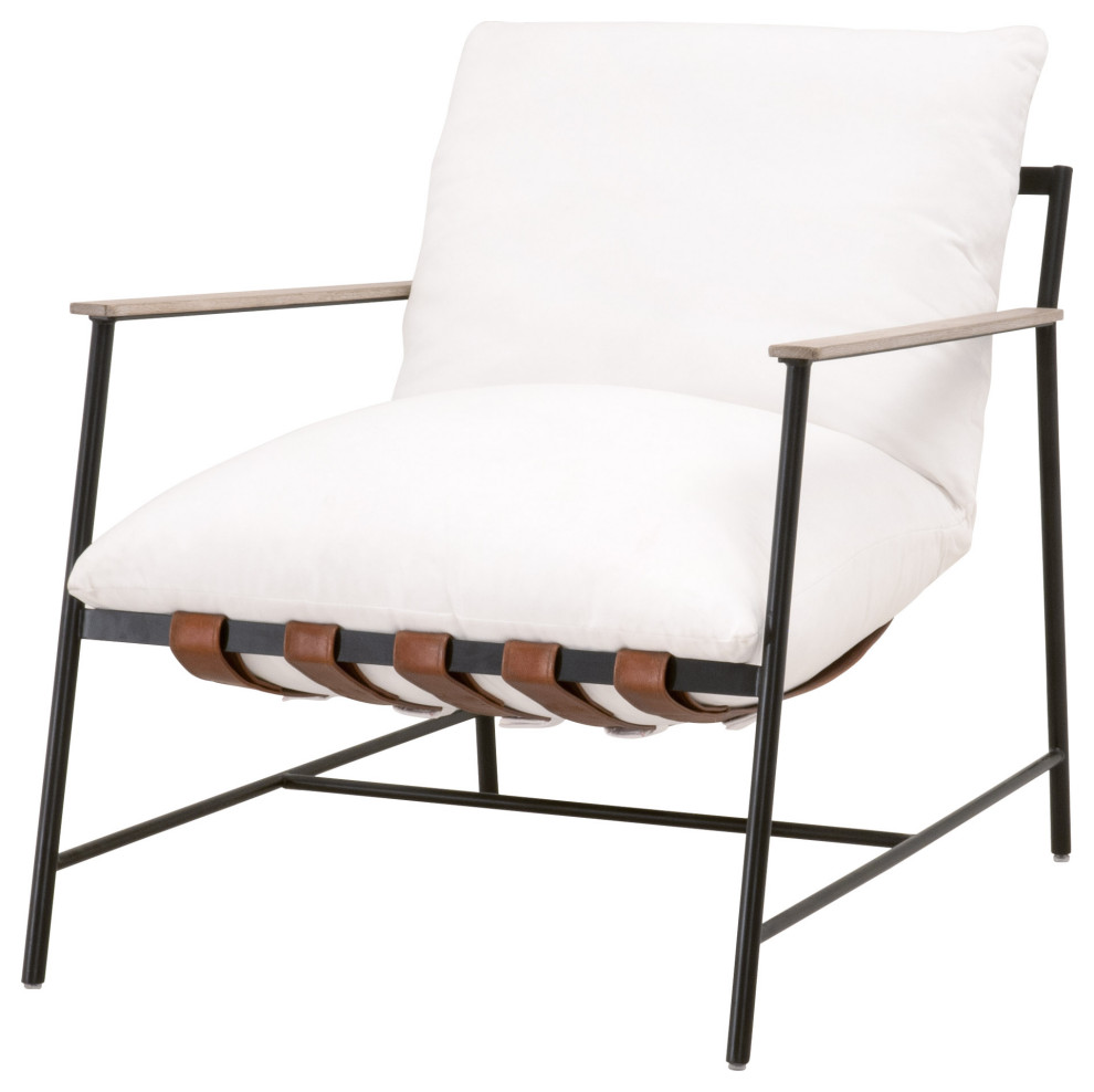 Brando Club Chair   Midcentury   Armchairs And Accent Chairs   by Essentials for Living  Houzz