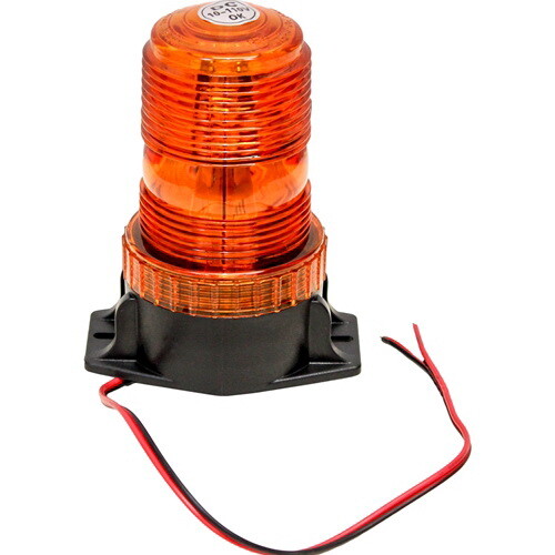 K M 2810 KM LED Amber Warning Beacon Light with Fi...