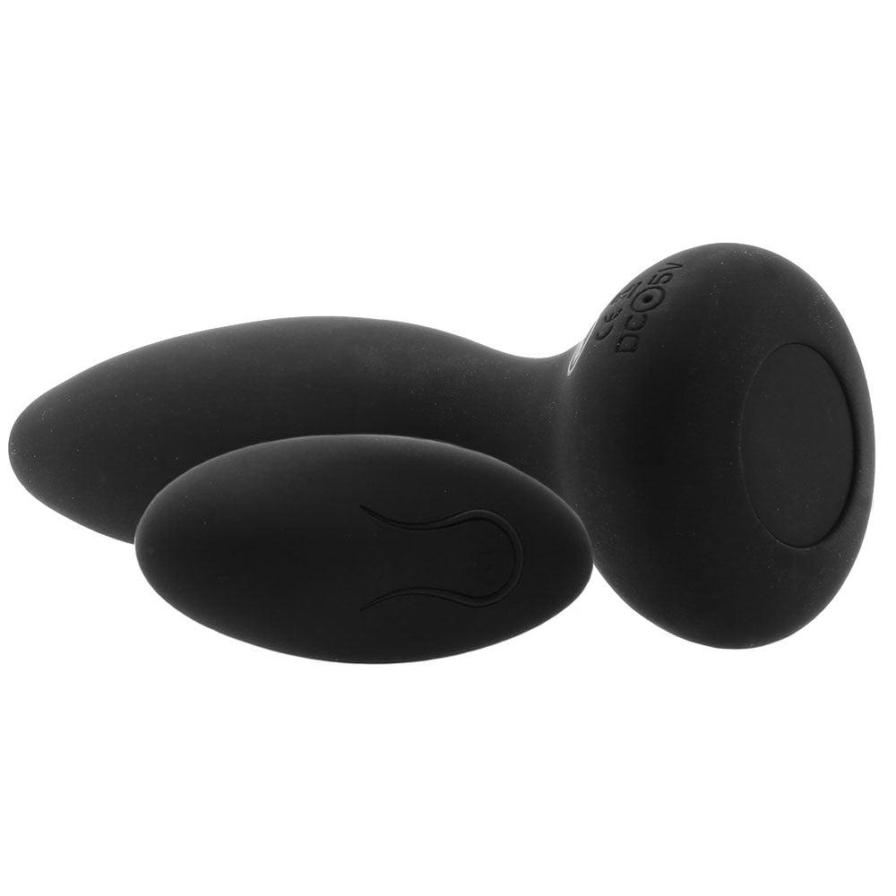 A-Play Adventurous Vibrating Remote Butt Plug in Black