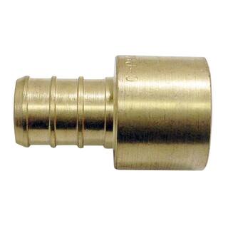 Apollo 12 in. Brass PEX-B Barb x 12 in. Female Copper Sweat Adapter APXFS1212