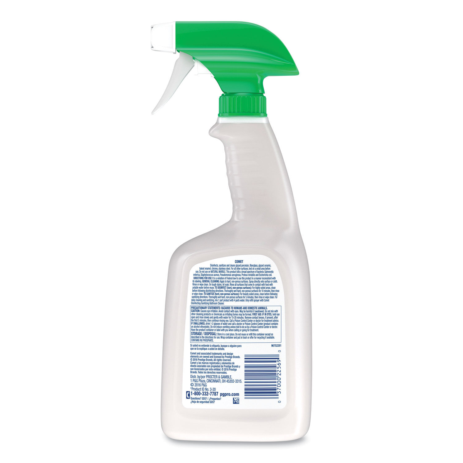 Disinfecting-Sanitizing Bathroom Cleaner by Cometandreg; PGC19214