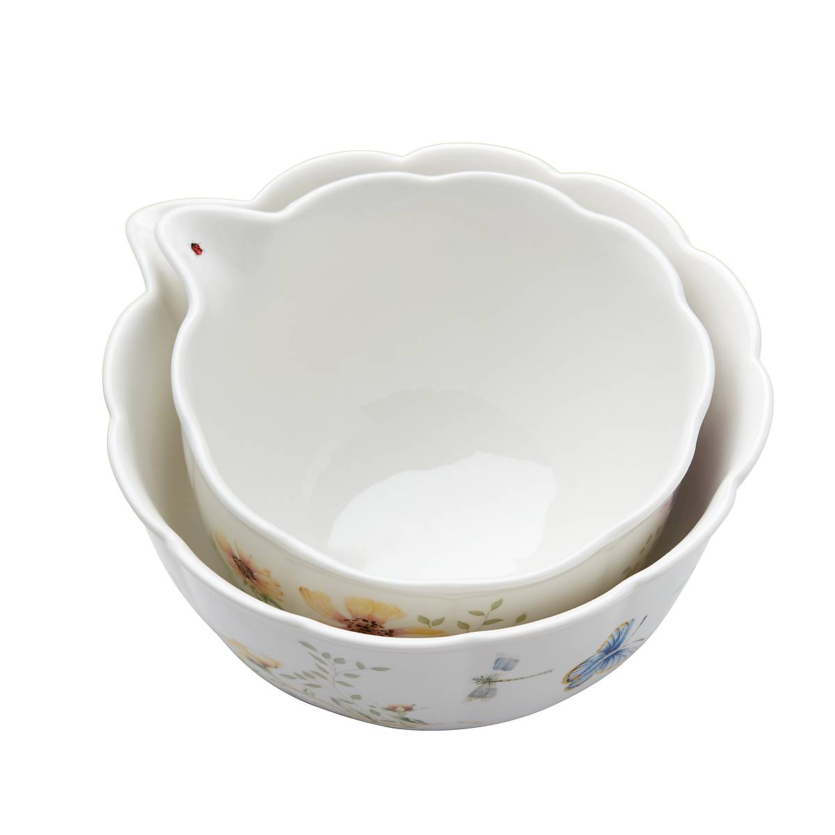 Butterfly Meadow 2-Piece Nesting Bowl Set