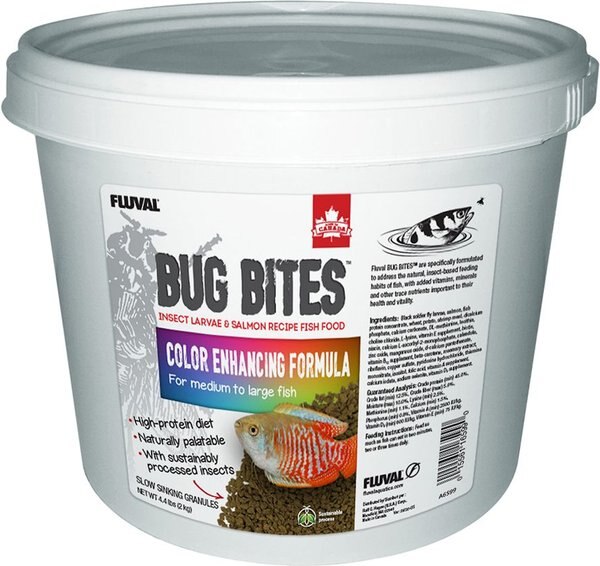 Fluval Fl Bug Bites Color Enhancer Fish Food