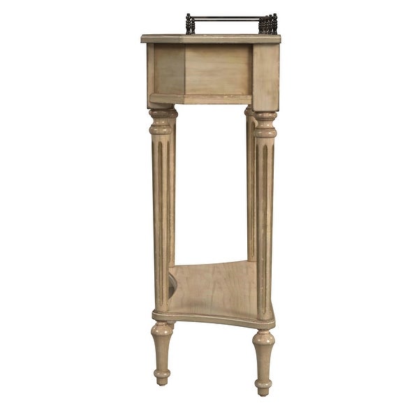 Charleston One Drawer Console Table