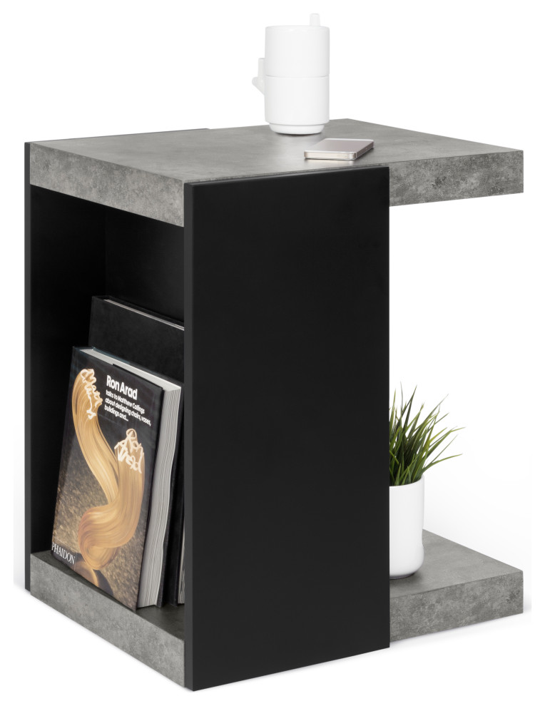 Klaus Side Table   Industrial   Side Tables And End Tables   by TEMAHOME  Houzz