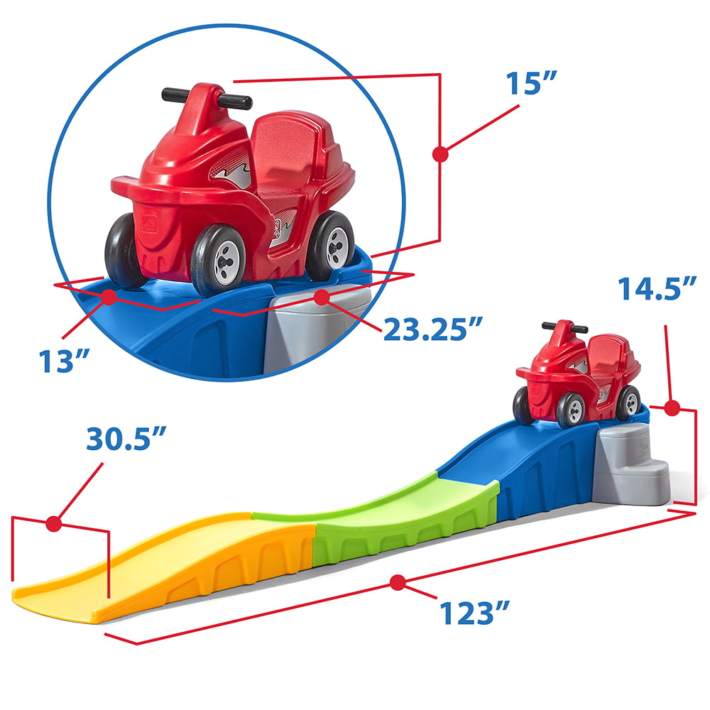 Step2 Anniversary Edition Up and Down Roller Coaster with over 10 feet of track，💝 Last day for clearance only $41.14-