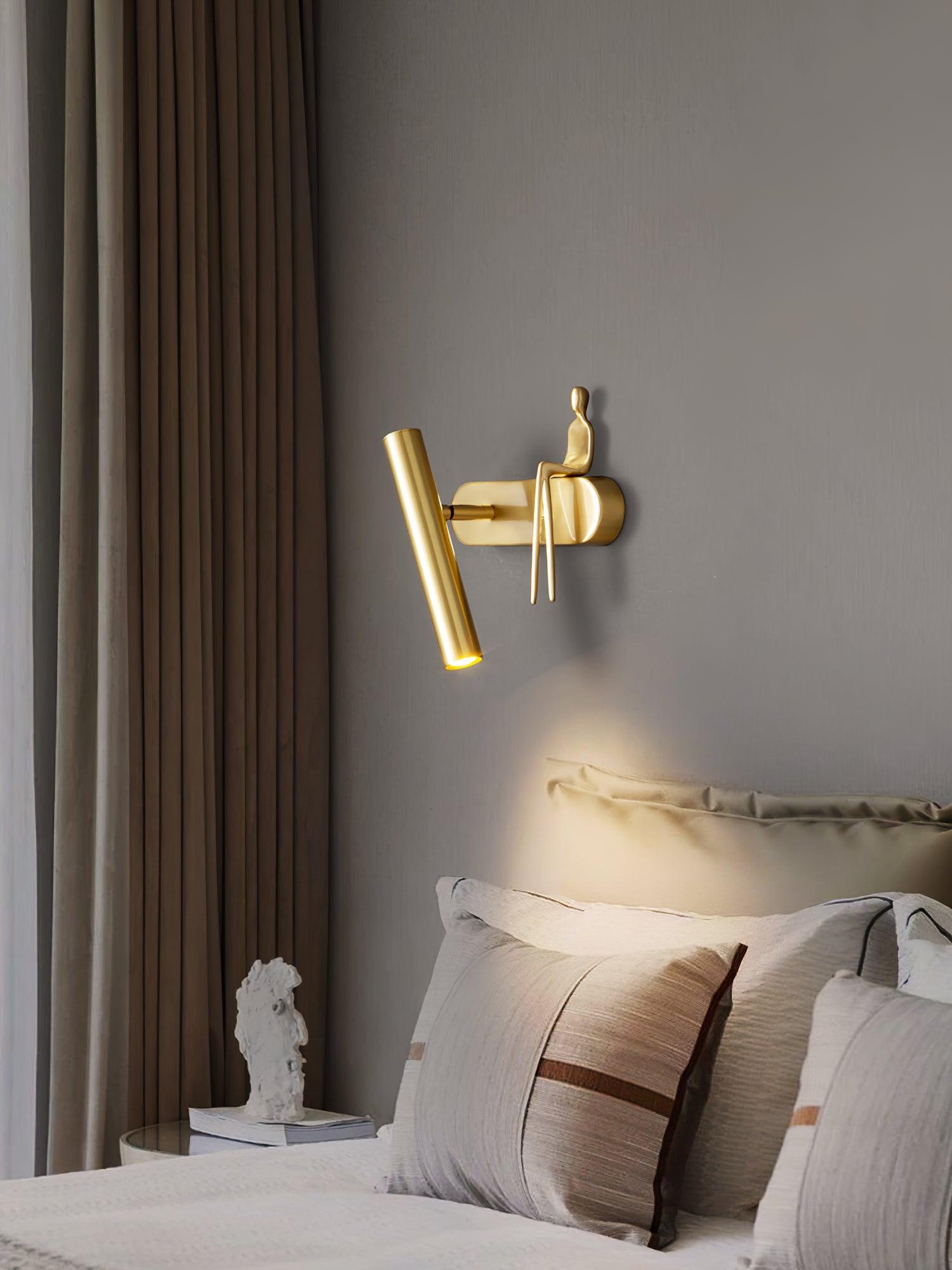 Brass Villain Wall Lamp