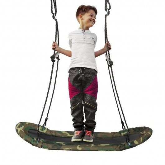 Saucer Tree Swing Surf Kids Outdoor Adjustable Swing Set