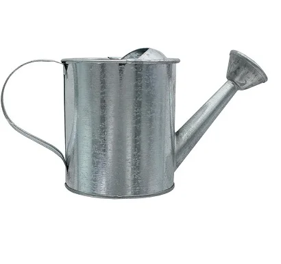 Garden Watering Can Galvanized Simple Metal Water Can