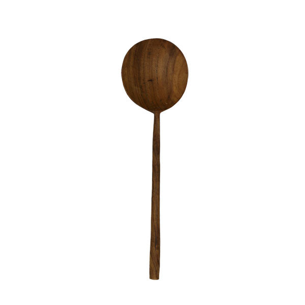 Wooden ladle round