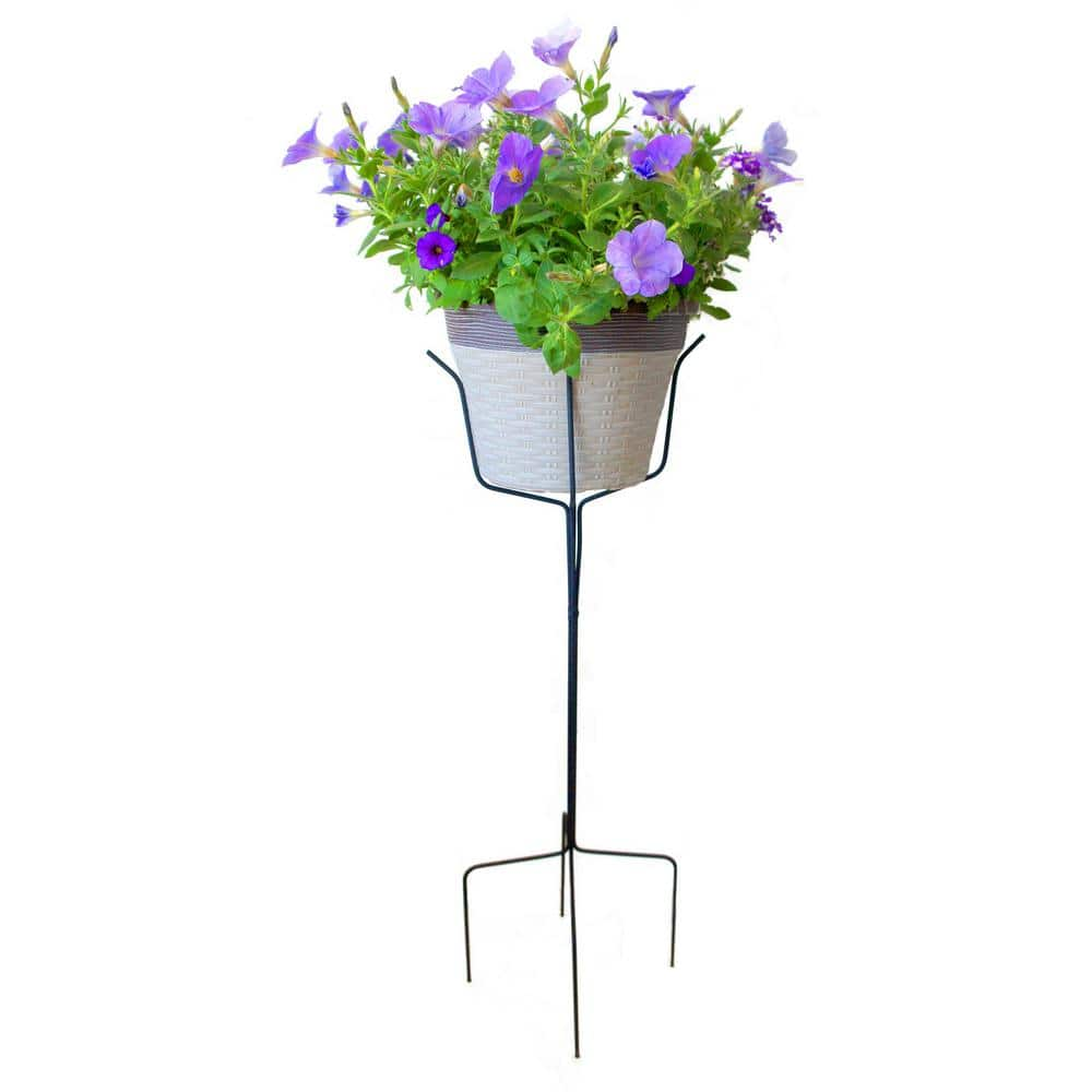 Glamos Wire Products Glamos Wire 36 in. Black Heavy Duty Plant Stand (2-Pack) 680007